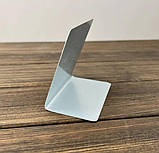 Металева табличка чорна з QR-кодом на підставці 2, фото 3