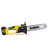 Безщіткова акумуляторна ланцюгова пила Dewalt DCM589X2 (48V 6 Ah) АКБ пила Деволт 30 см з 2 акумуляторами, фото 3