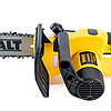 Безщіткова акумуляторна ланцюгова пила Dewalt DCM589X2 (48V 6 Ah) АКБ пила Деволт 30 см з 2 акумуляторами, фото 9