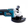 Безщіткова акумуляторна болгарка DGA554ZL (48V, 6 А/год) Кутова шліфмашина з двома АКБ, фото 7