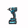 Безщітковий акумуляторний ударний гайковерт Makita TW005GM (48V, 6AH) Потужний гайковерт Макіта з насадками, фото 7