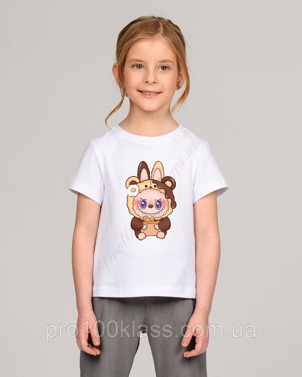 Футболка дитяча Лабубу Labubu, фото 1