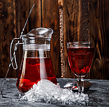 Глек 1300 мл скляний з кришкою 5042, фото 4