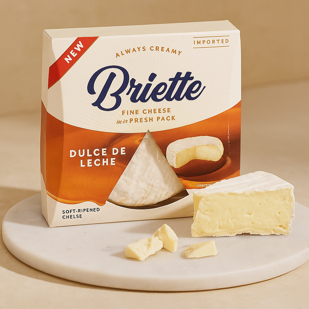 Сир Briette Dulce de Leche 125 гр. Німеччина