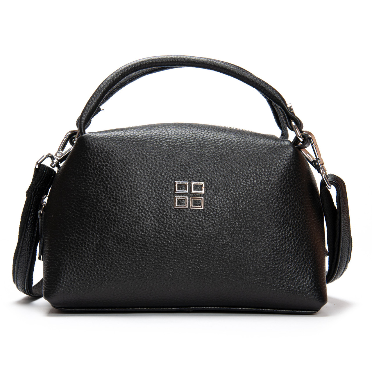 Жіноча шкіряна клатч  сумка 5504 black. Купити жіночі сумки гуртом і в роздріб із натуральної шкіри в Україні
