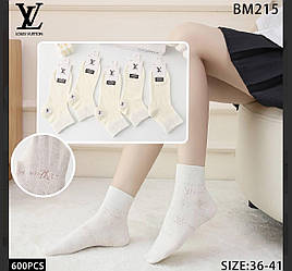 Шкарпетки жіночі високі бавовна / розмір 36-41 / 10 шт в упаковці / білі, бренд