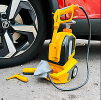 Мийка T 017 (12) помпова система накачування води, механічний принцип, скребок, губка, ганчірка, в коробці