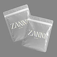 Упаковка ЗІП матова прозора 40х50 см Якісні зіплок пакети щільністю 100 мкм з вашим логотипом, фото 3