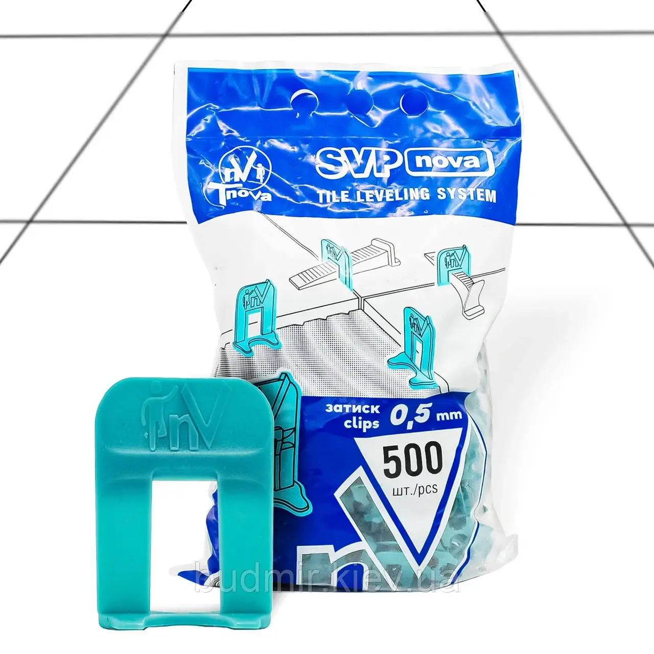 Основа SVP NoVa 0,5 мм. (500 шт.) Система вирівнювання плитки СВП НОВА