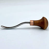 Штихель клюкарза півкругла 5 мм STRYI Profi для мікрорізьби, гравюри і ліногравюри, фото 2