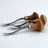 Штихель клюкарза півкругла 5 мм STRYI Profi для мікрорізьби, гравюри і ліногравюри, фото 6