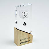 Стильна комбінована відзнака 80х200х40 мм, фото 3