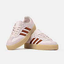 Жіночі кросівки Adidas Sambae Putty Mauve Pink | Легкі та модні на кожен день, фото 5