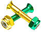 Болти для скейтборду SHAKE JUNT ALL Grn/Yel Phillips 7/8", фото 3
