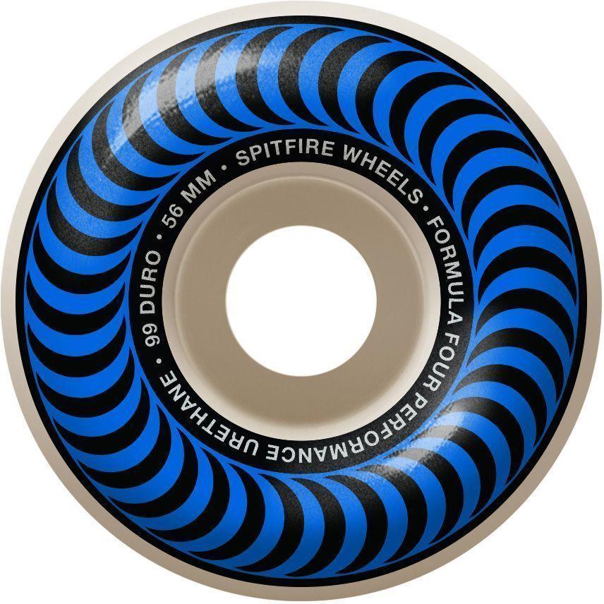 Колеса для скейтборда SPITFIRE F4 99 CLASSIC WHT 56mm, фото 1