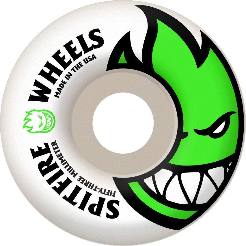 Колеса для скейтборда SPITFIRE SF WHEELS BIGHEAD Wht 53mm, фото 1