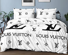 Постільна білизна полуторна 150*220 ранфорс на молнії (24399)