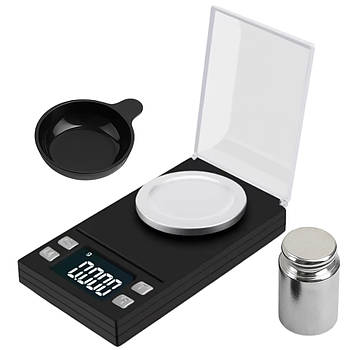 Ваги ювелірні високоточні до 50г, (0,001г), 8028 / Ваги грамові / Ваги для ювелірних виробів