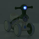 Дитяча каталка-толокар M 5729-5, зелена, фото 6