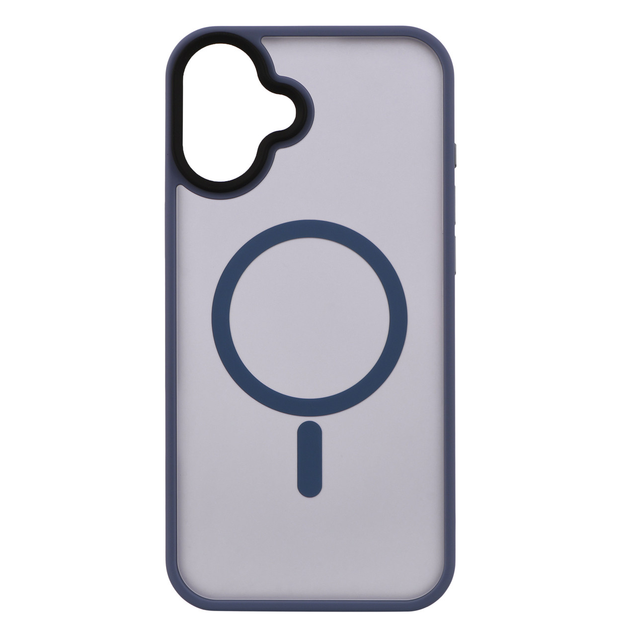 Чехол 2Е Basic для iPhone 16 Plus, Soft Touch MagSafe Cover, синий светлый, фото 1