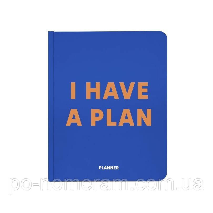 Блокнот для планування I HAVE A PLAN Бірюзовий, фото 1