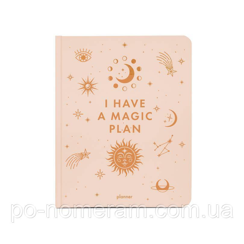 Блокнот для планування I have MAGIC бежевий plan, фото 1