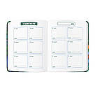 Блокнот для планування I HAVE A BRAVE PLAN квіти зелений, фото 4