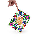 Блокнот для планування I HAVE A BRAVE PLAN квіти бежевий, фото 3