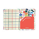 Блокнот для планування I HAVE A BRAVE PLAN квіти бежевий, фото 6