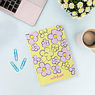 Блокнот Квітковий лимонний, фото 5