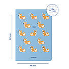 Блокнот Гав! Коргі синій, фото 2