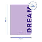 Блокнот Dream фіолетовий, фото 2