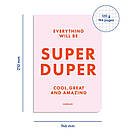 Блокнот SUPER DUPER рожевий, фото 2