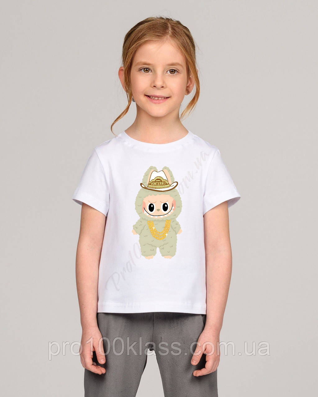 Футболка дитяча Лабубу Labubu, фото 1