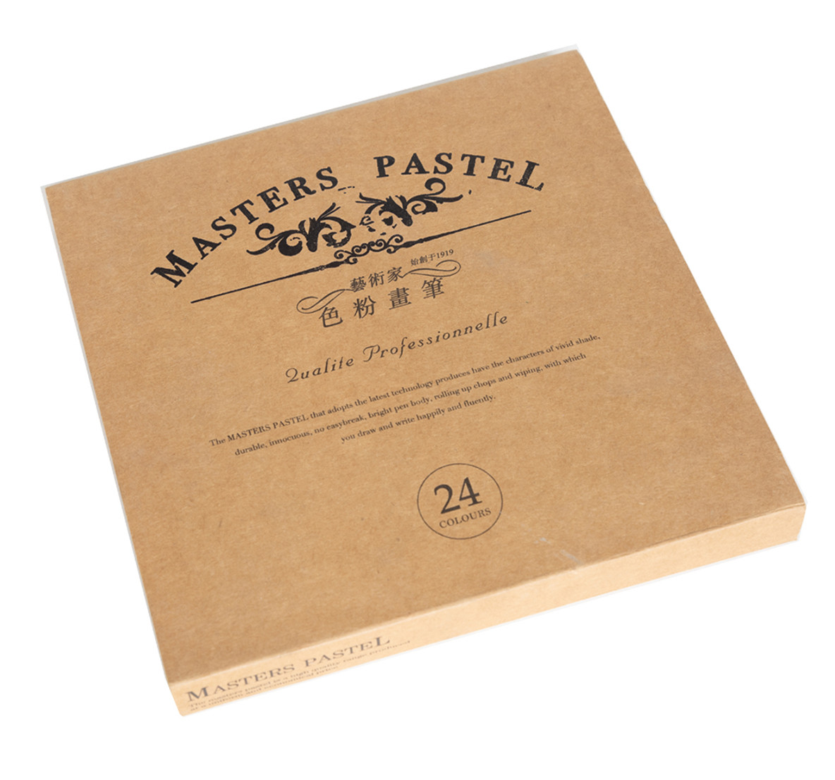 Пастель художня професійна суха, 24 кольору, Maries MASTER, фото 1