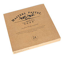 Пастель художня професійна суха, 24 кольору, Maries MASTER