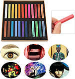 Пастель художня професійна суха, 24 кольору, Maries MASTER, фото 6