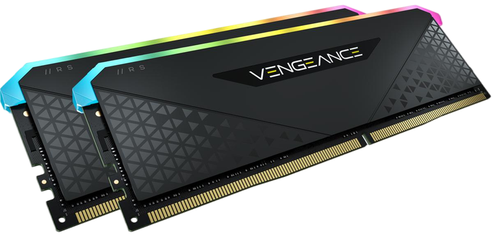 Оперативна пам'ять Corsair 32GB (2x16GB) DDR4 3600MHz Vengeance RGB RS Black (CMG32GX4M2D3600C18)