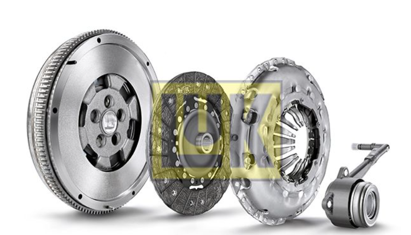 Комплект зчеплення з двомасовим маховиком LUK  600037700 VOLVO S80 / V70 / XC60 / XC70 2,4 07-16 DMF, фото 1