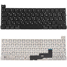 Клавіатура для ноутбука APPLE (MacBook Pro: A2289 (2020-2021)) rus, black, BIG Enter (оригінал)