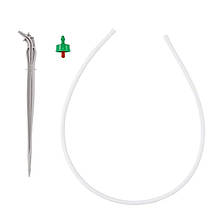 Набір для прикореневого поливу з крапельницею, 
PCND 8 л/г., РЕ шланг 50 см, DSE-PCND0832-50