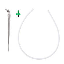 Набір для прикореневого поливу з крапельницею, 
PCND 4 л/г., РЕ шланг 50 см, DSE-PCND0432-50