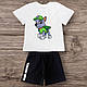 Комплект дитячий футболка і шорти Paw Patrol Щенячий патруль, фото 2
