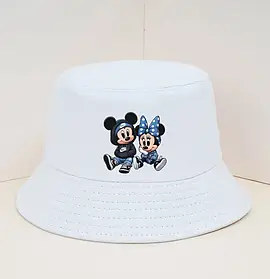 Термотрансфер / термоаплікація Міккі та Мінні Маус 50 х 50 мм