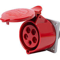 Розетка силова врізна Tarel 3Р+N+PE, 400 В, 32 А, IP44