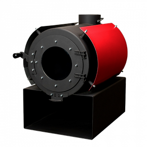 Піч для гаража DS Classic зі шкіркою червоний, фото 1