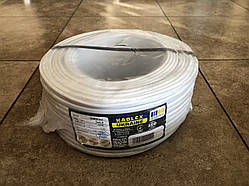 Електричний мідний багатожильний дріт ШВВПнг переріз 2х2,5 мм2 довжина 100 м напруга 0,38 кВ (KABLEX-Одеса)