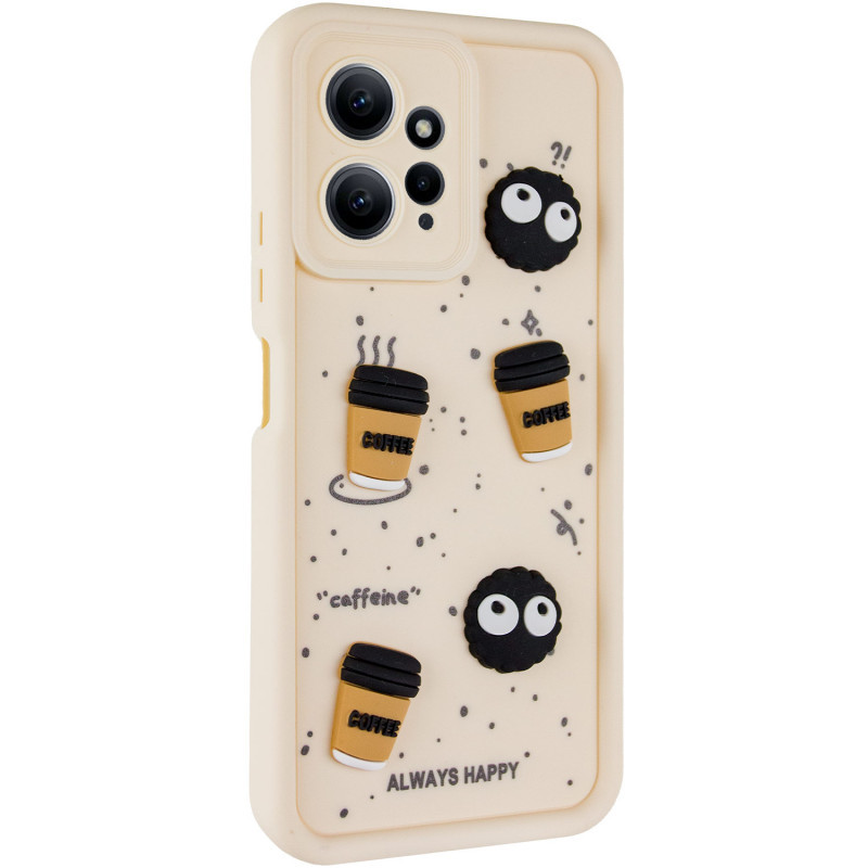Чохол TPU Toys Case для Xiaomi Redmi Note 12 4G Sand/Always Happy