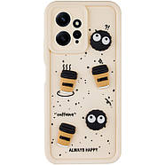 Чохол TPU Toys Case для Xiaomi Redmi Note 12 4G Sand/Always Happy, фото 2