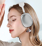 Бездротові стереонавушники P9 Pro max накладні Сині, фото 3